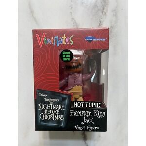 Diamond Select Vinimates Pumpkin King Jack Vinyl Figure Glow Hot Topic Exclusive